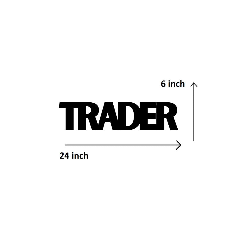 Buy Trader Typography Wall Art Wall Accents from Vaaree