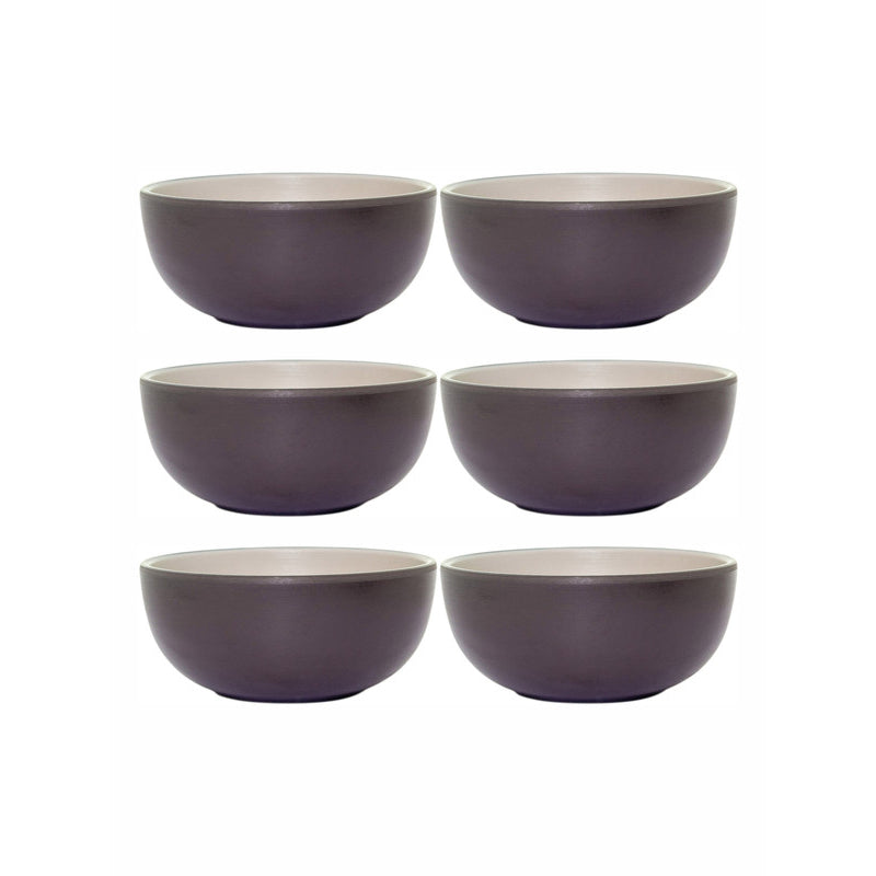 Bowl - Dima Green Snack Bowl (400 ML) - Set Of Six