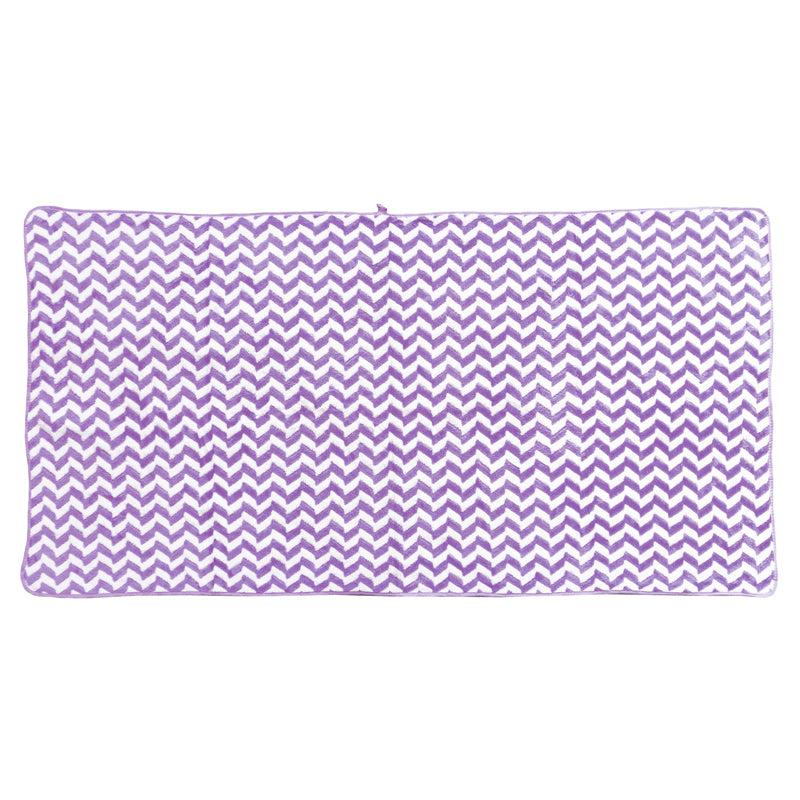 Buy Mervo Stripe Bath Towel - Purple Bath Towels from Vaaree