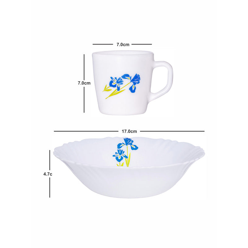 Tea Sets & Tea Pots - Bioda Floral Tea & Snack Set - Five Piece Set