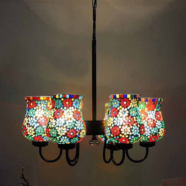 Ceiling Lamp - Omra Viya Mosaic Chandelier