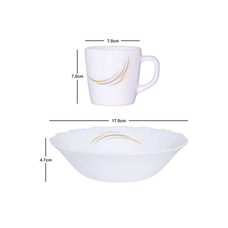 Tea Sets & Tea Pots - Exto Stroke Tea & Snack Set - Five Piece Set