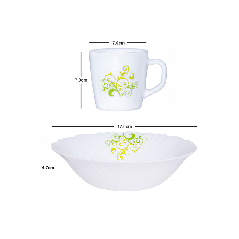 Tea Sets & Tea Pots - Minsara Floral Tea & Snack Set - Five Piece Set