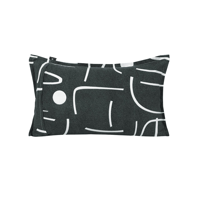 Buy Yisi Abstract Pillow Cover - Set Of Two Pillow Covers from Vaaree