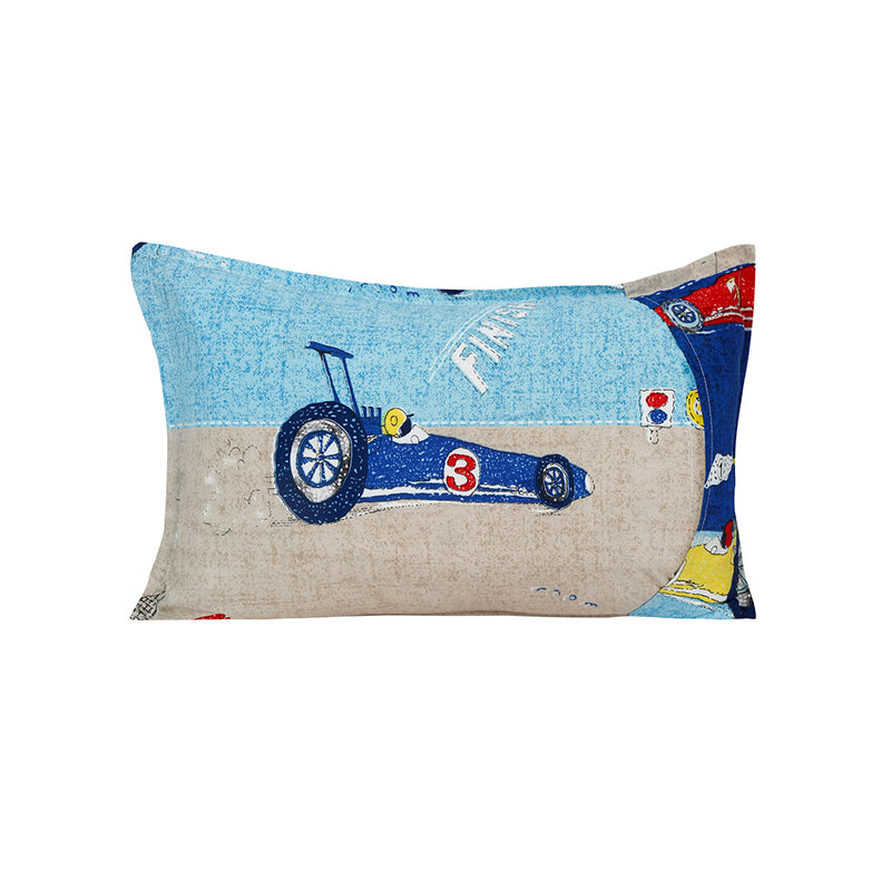 Buy Traffic Tram Pillow Cover - Set Of Two Pillow Covers from Vaaree