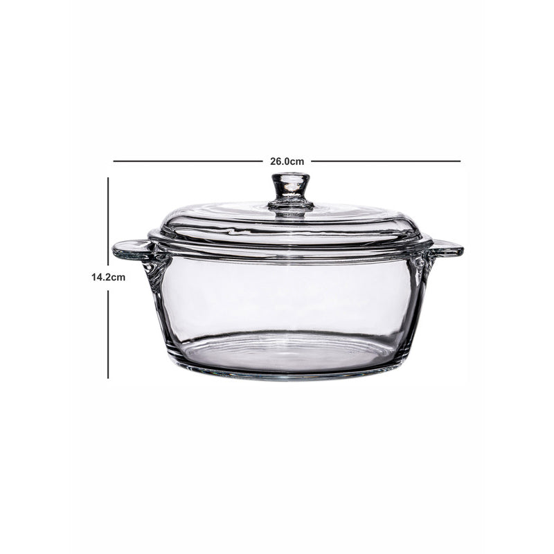 Casserole - Mackenzie Glass Casserole - 2050 ML