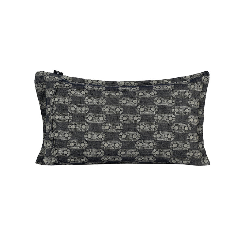 Buy Hace Chroma Pillow Cover (Grey) - Set Of Two Pillow Covers from Vaaree