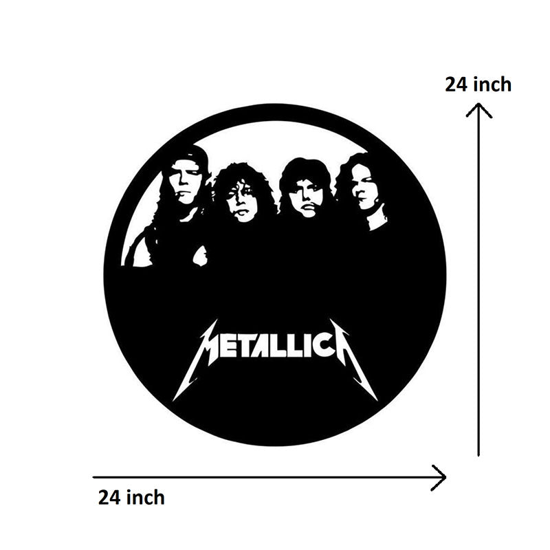 Buy Metallica Black Wall Art Wall Accents from Vaaree