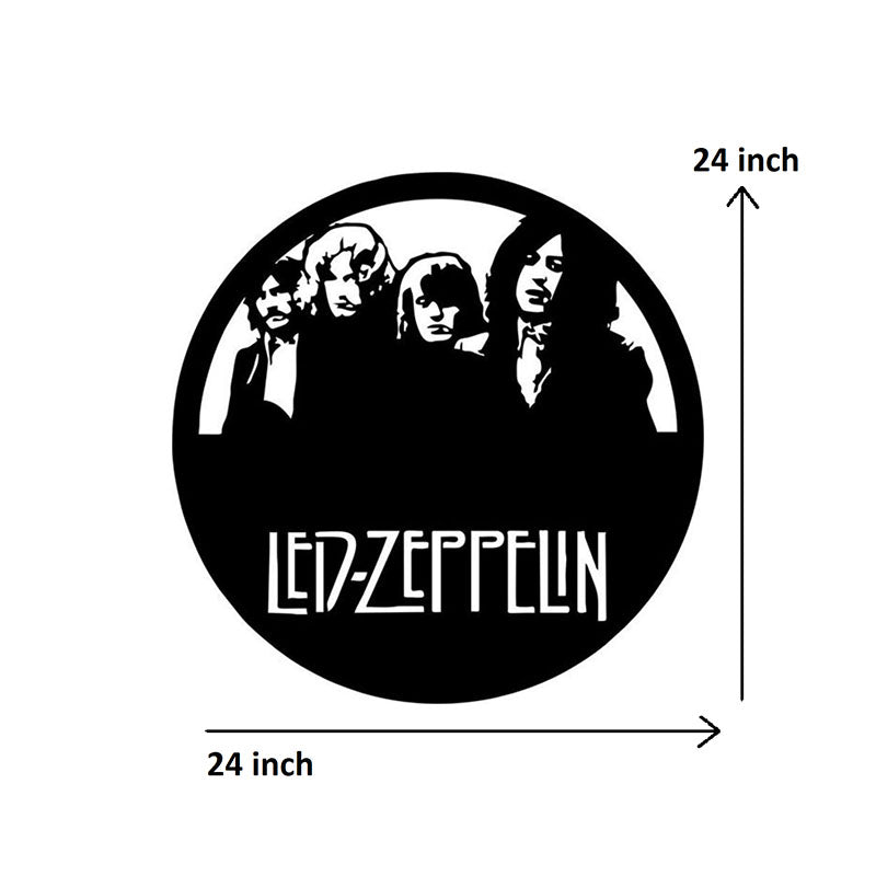 Wall Accents - Led Zeppelin Black Wall Art