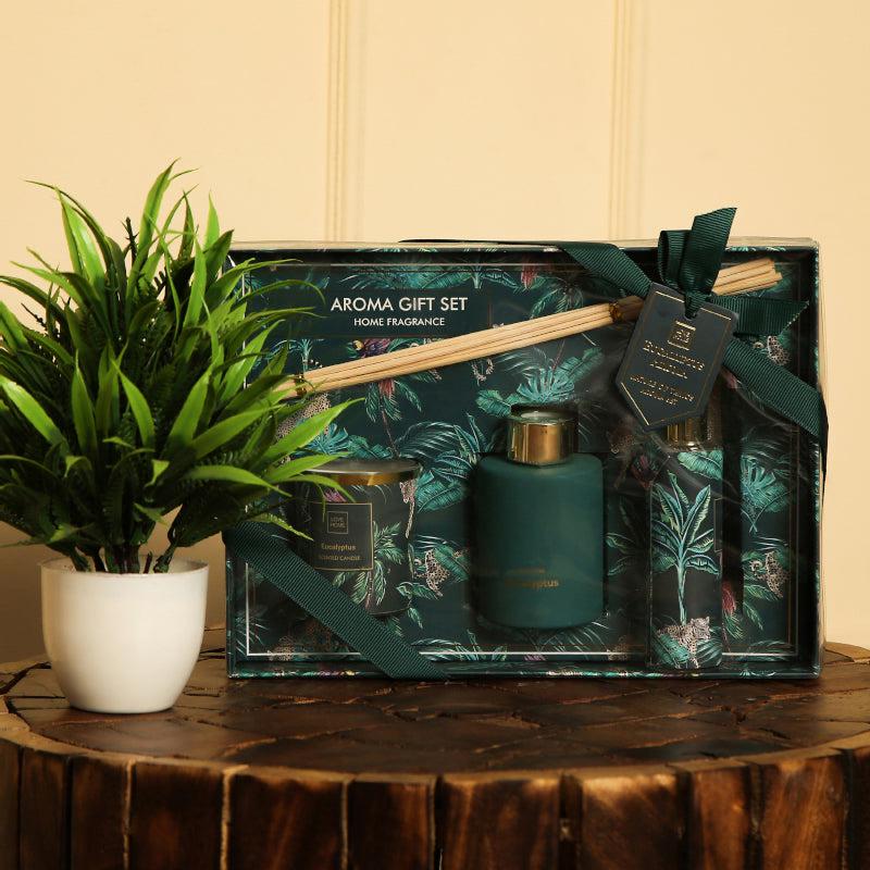 Gift Box - Ectora Eucalyptus Scented Aroma Set - Four Piece Set