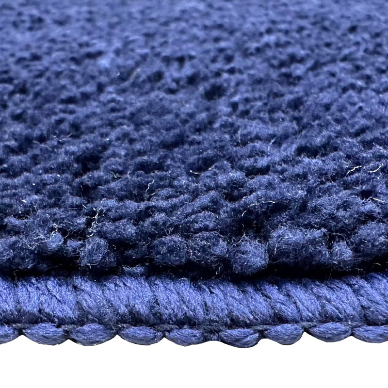 Buy Lois Anti Skid Bath Mat - Navy Blue Bath Mats from Vaaree