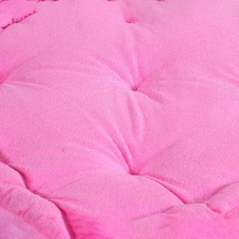 Buy Roe Velvet Floor Cushion - Pink Floor Cushions from Vaaree