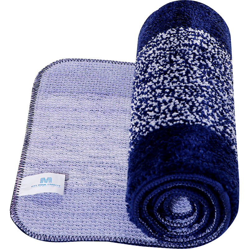 Buy Marvis Anti Skid Bath Mat - Blue Bath Mats from Vaaree