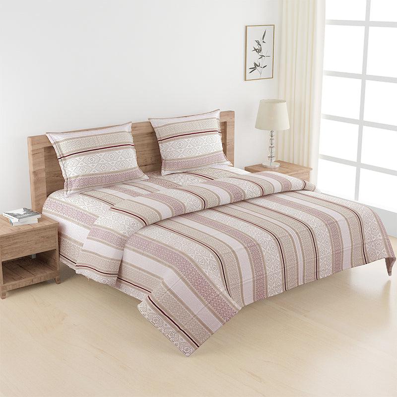 Buy Aurora Striped Bedding Set Bedding Set from Vaaree