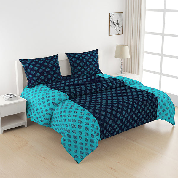 Dama Ethnic Bedding Set - Blue