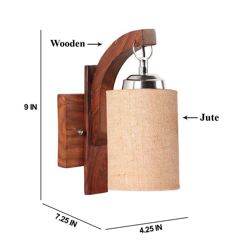 Wall Lamp - Forma Cylindrical Wall Lamp - Beige