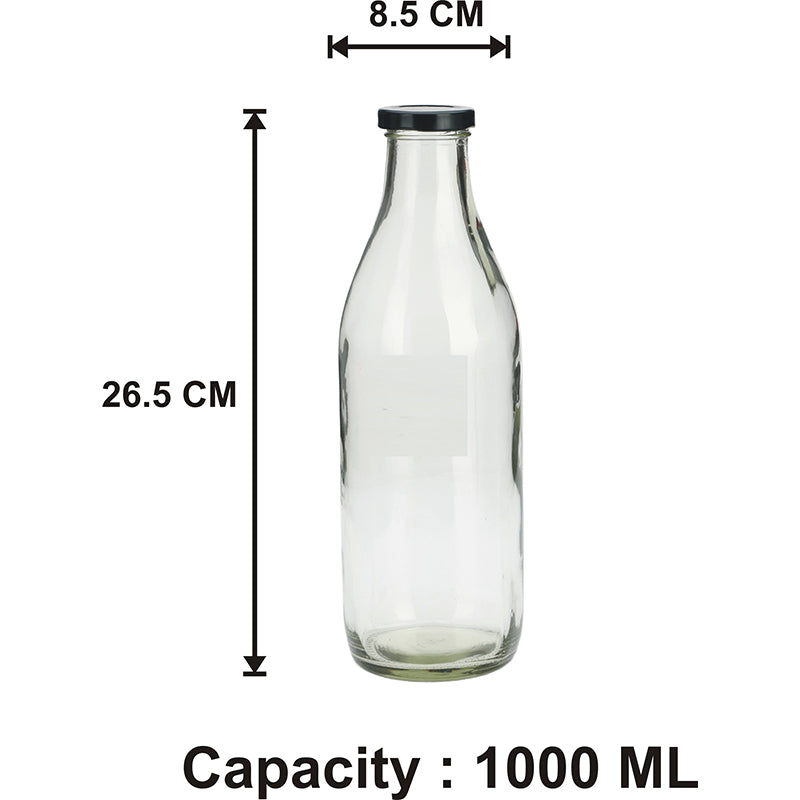 Bottle - Jesiba Milk Bottle (1000 ML) - Set Of Three