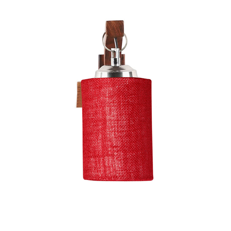 Wall Lamp - Forma Cylindrical Wall Lamp - Maroon