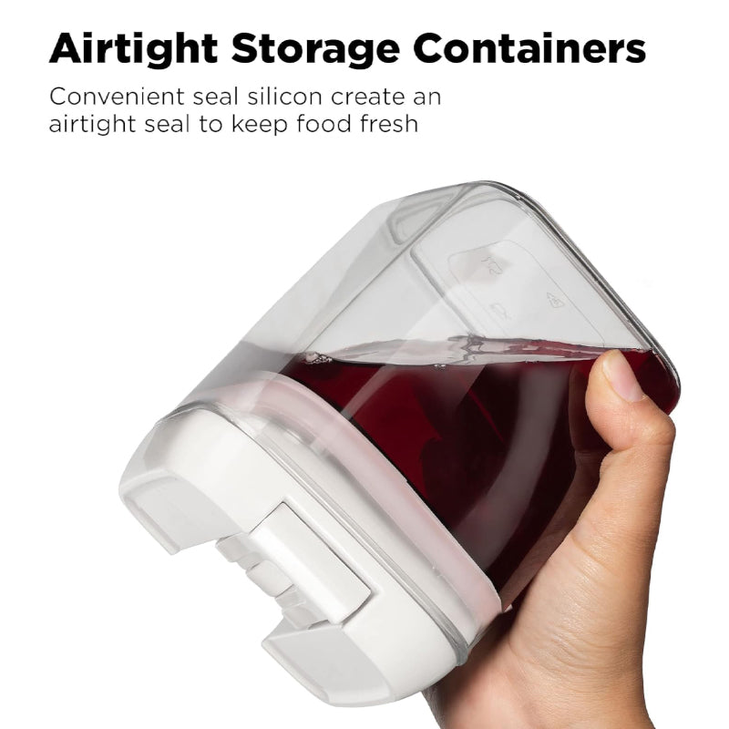 Container - Essentio Airtight Storage Jar - Set Of Eight