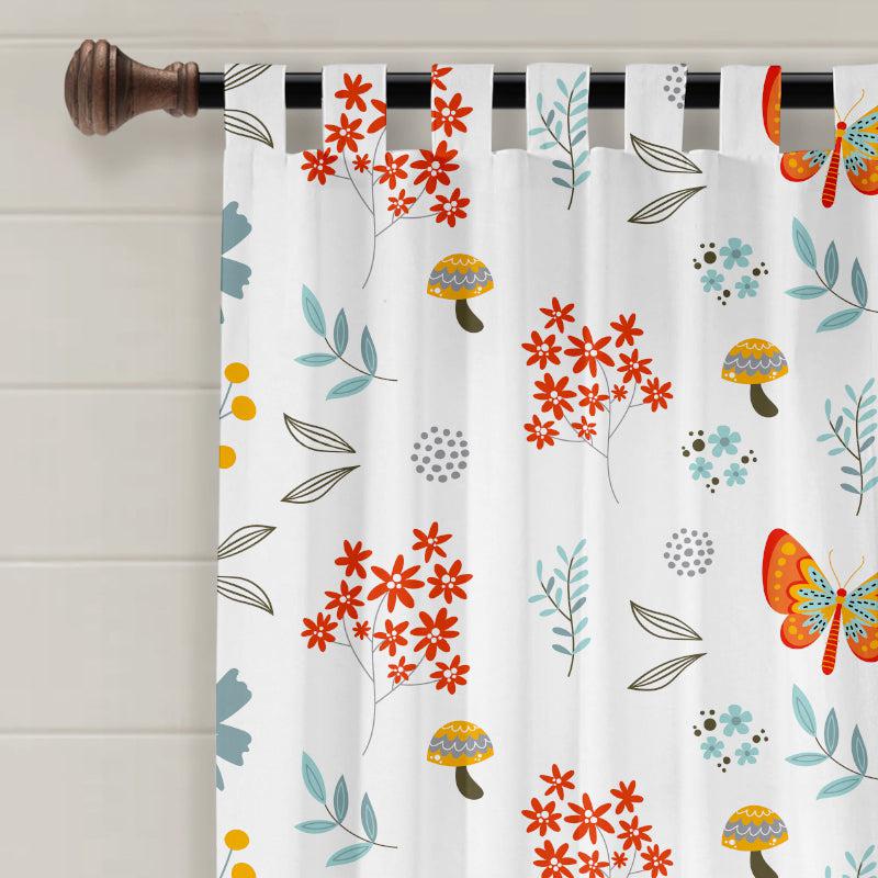 Buy Butterfly Tab Top Medium Width Curtain Curtains from Vaaree