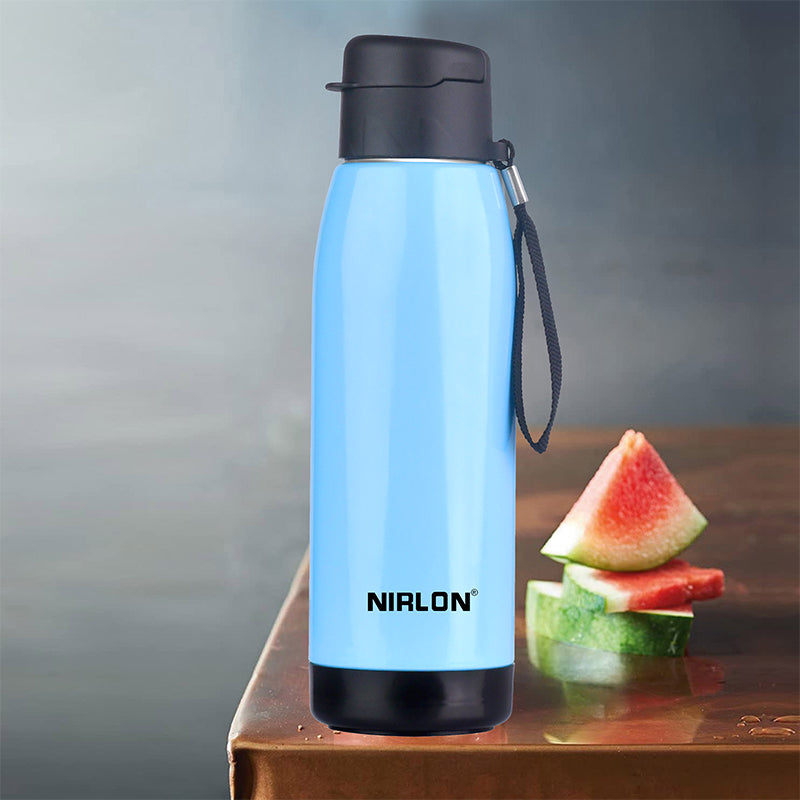 Buy Niora Water Bottle (Blue) - 750 ML Bottle from Vaaree