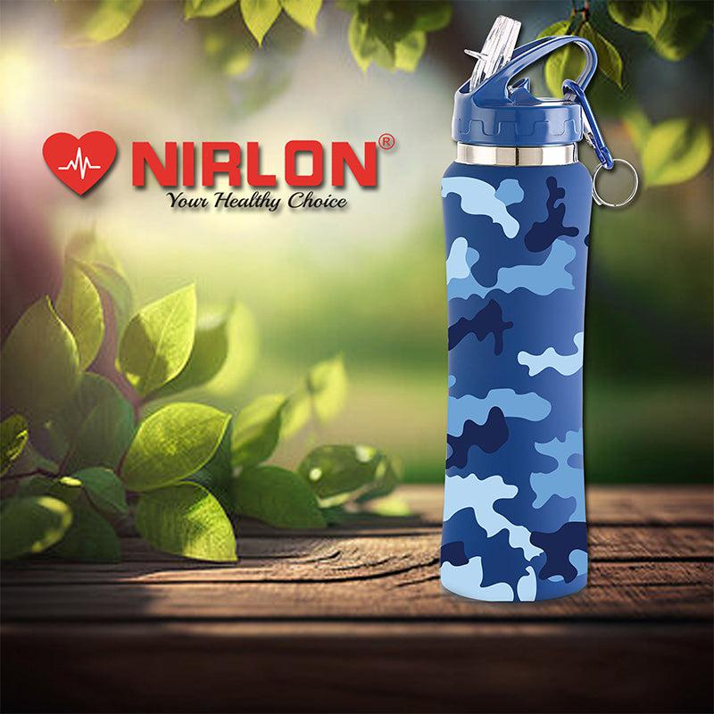 Buy Army Blue Sipper Water Bottle - 750 ML Sipper from Vaaree