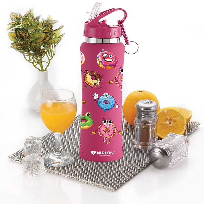 Buy Donut Fun Sipper Water Bottle - 750 ML Sipper from Vaaree