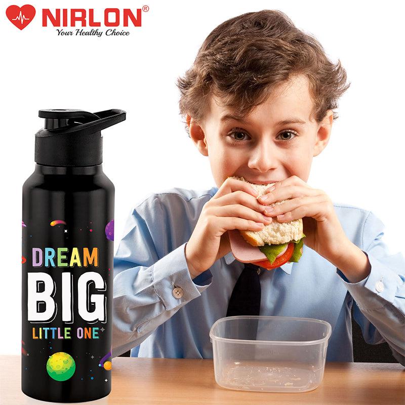 Buy Dream Big Black Water Bottle - 750 ML Bottle from Vaaree