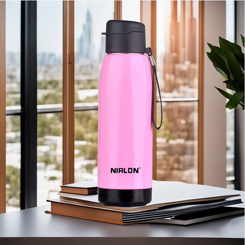 Buy Niora Water Bottle (Pink) - 750 ML Bottle from Vaaree