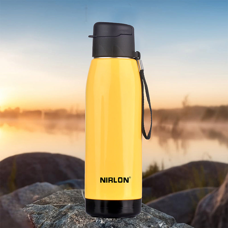 Buy Niora Water Bottle (Yellow) - 750 ML Bottle from Vaaree