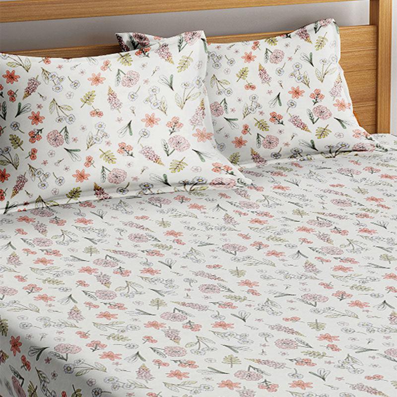 Buy Caneo Floral Bedsheet Bedsheets from Vaaree