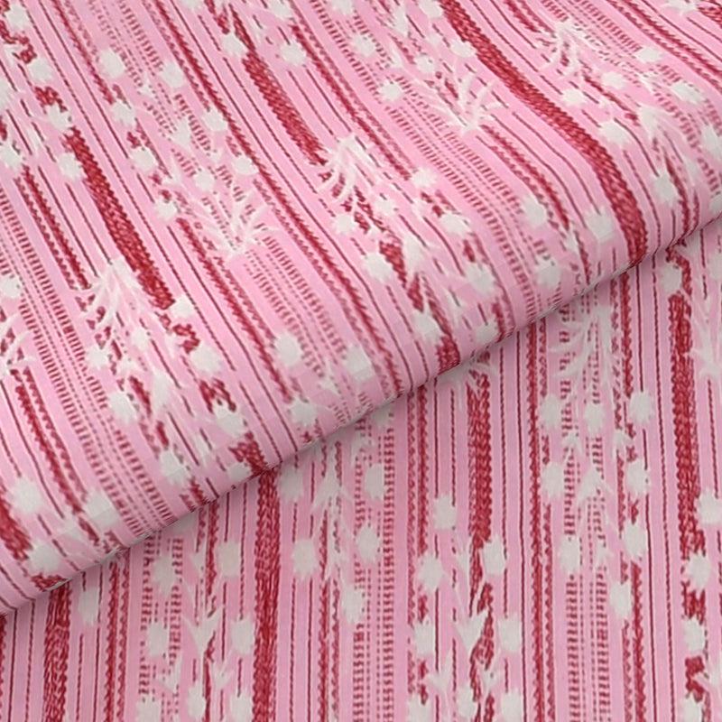 Buy Saavika Printed Bedsheet - Pink Bedsheets from Vaaree