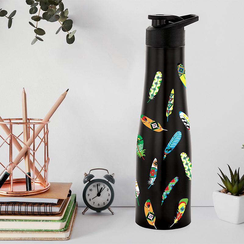 Buy Boho Feather Water Bottle - 1000 ML Bottle from Vaaree