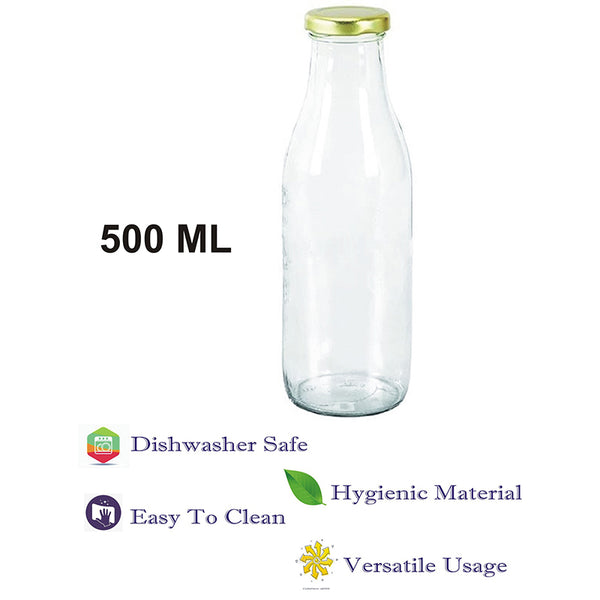 Bottle - Saovik Milk Bottle (500 ML) - Set Of Four