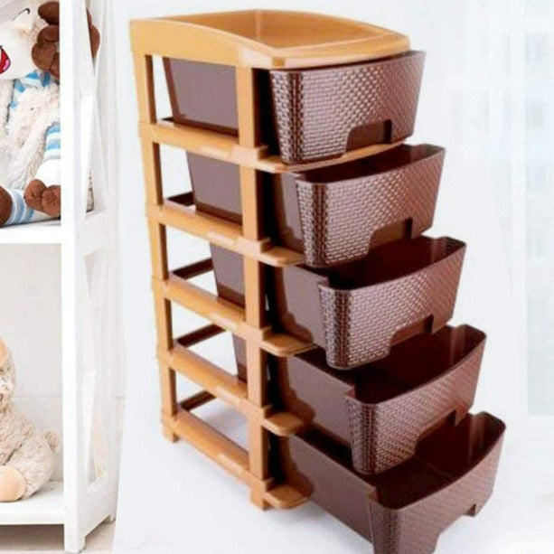 Buy Draw Stack 5 Tier Multipurpose Organizer Racks from Vaaree