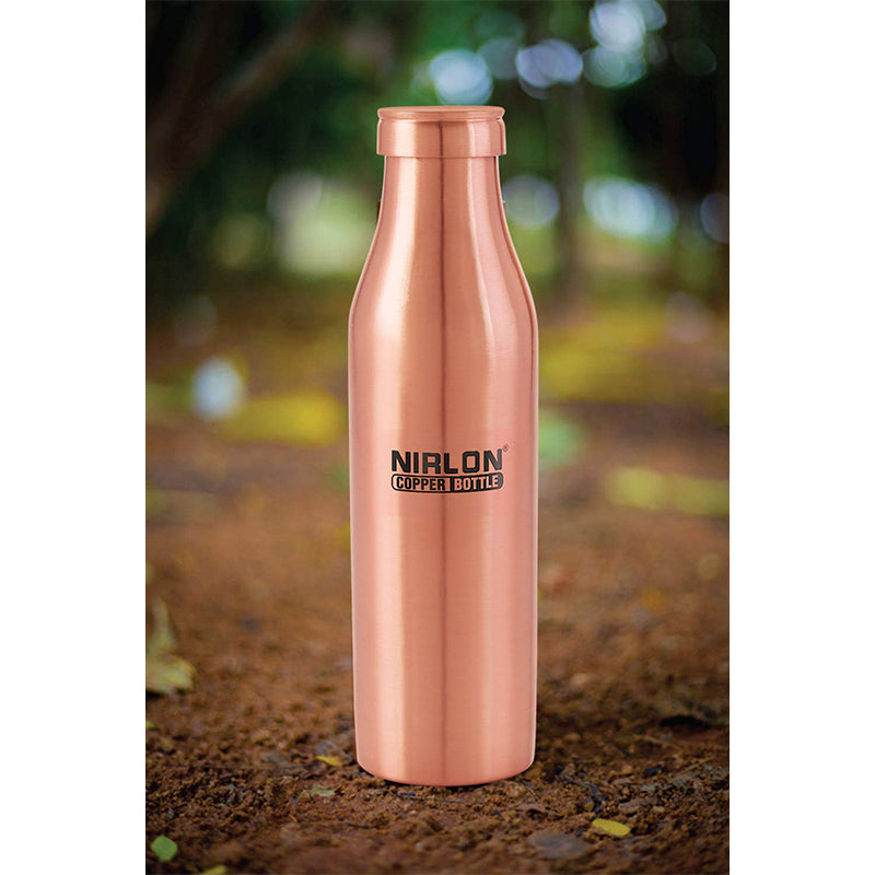 Buy Sylviane Copper Water Bottle - 1000 ML Bottle from Vaaree