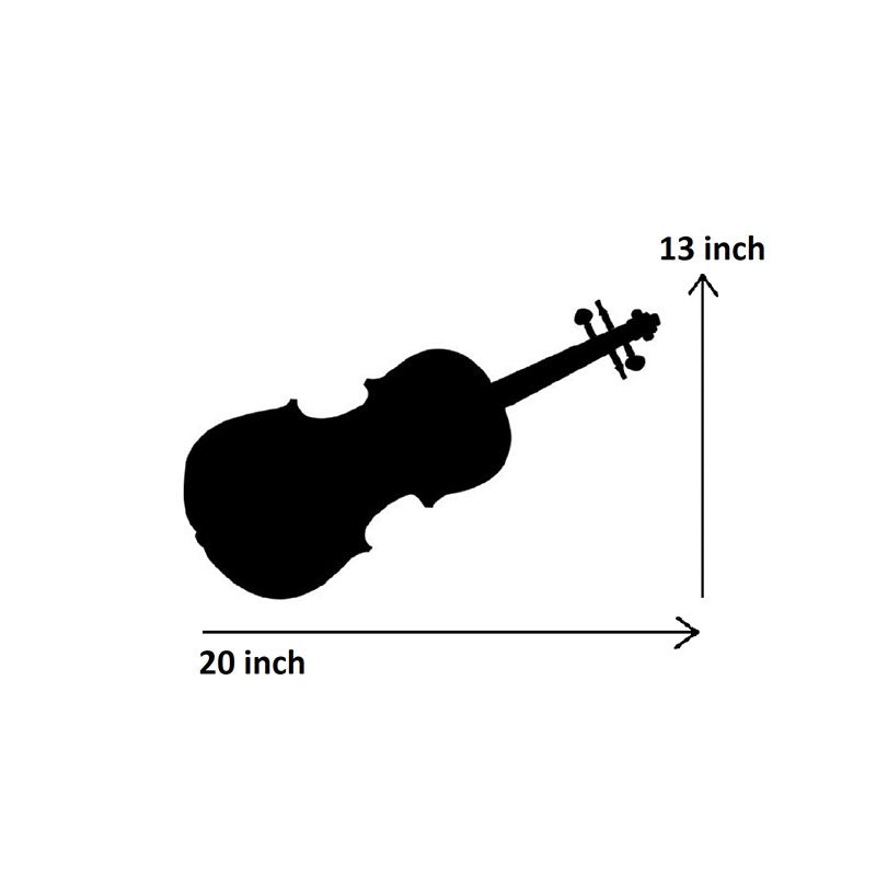 Wall Accents - Violin Black Wall Art