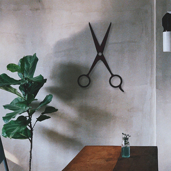 Wall Accents - Pair Of Scissors Black Wall Art