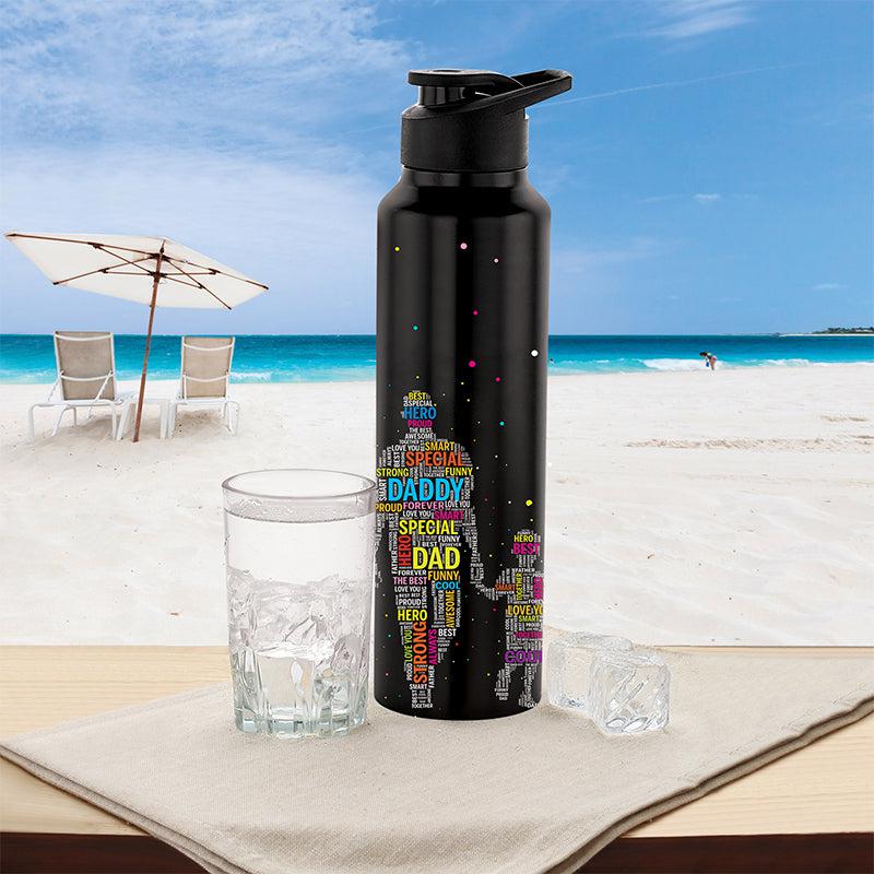 Buy Daddy Cool Water Bottle - 1000 ML Bottle from Vaaree