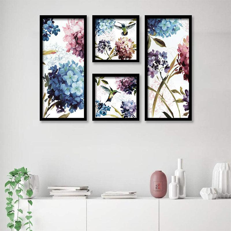 Buy Bloom Arlo Wall Painting - Set Of Three Wall Art & Paintings from Vaaree