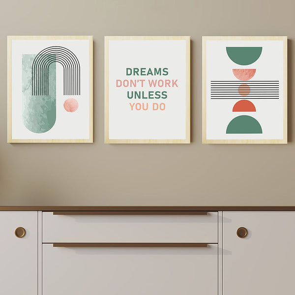 Wall Art & Paintings - Do It Abstract Wall Art - Set Of Three