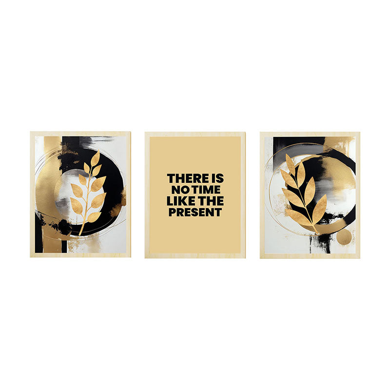 Wall Art & Paintings - The Present Abstract Wall Art - Set Of Three