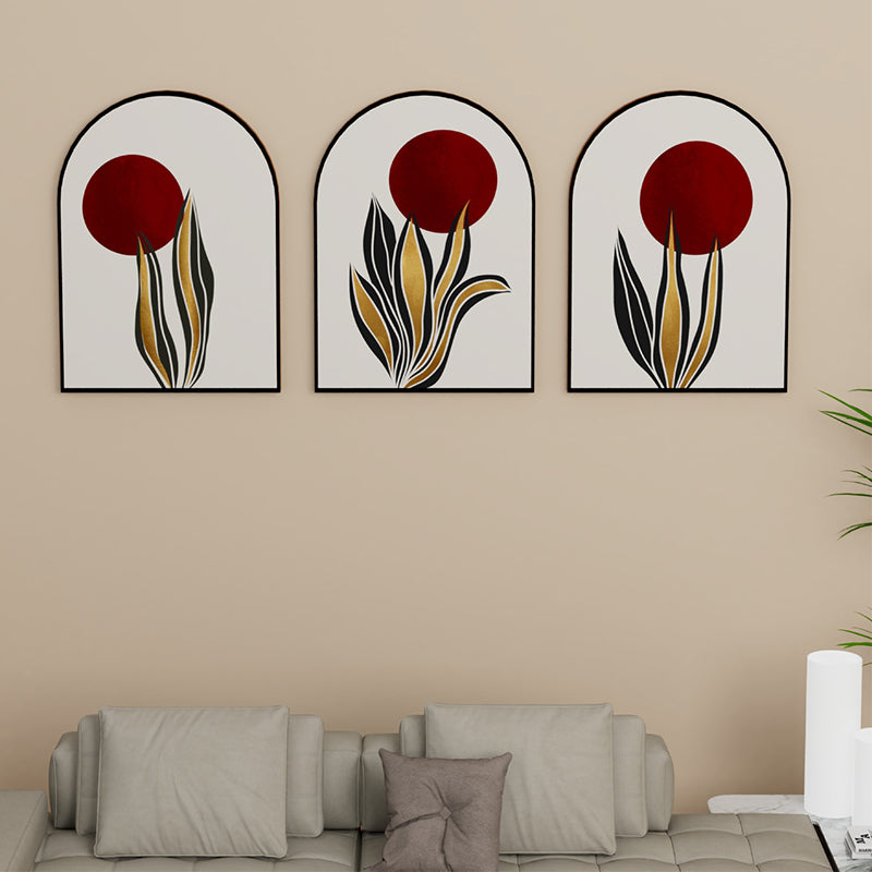 Wall Art & Paintings - Ilmo Bloom Wall Painting - Set Of Three