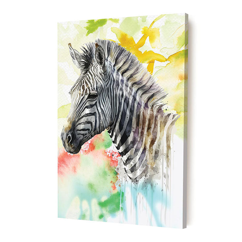 Wall Art & Paintings - Zebra Mist Wall Painting