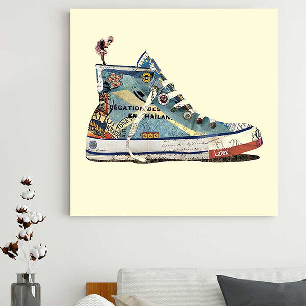 Wall Art & Paintings - Shoe Run Wall Painting