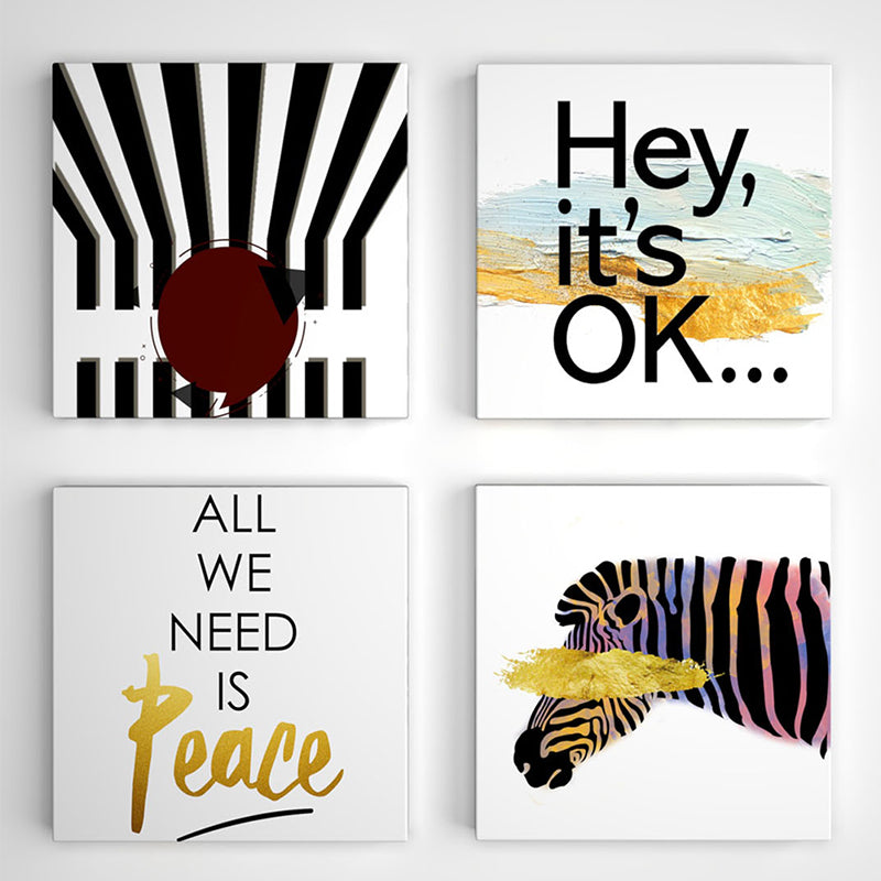 Wall Art & Paintings - Zebo Wall Art - Set Of Four