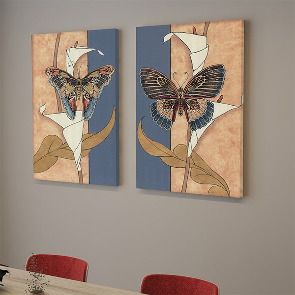 Wall Art & Paintings - Garden Sprite Wall Painting - Set Of Two