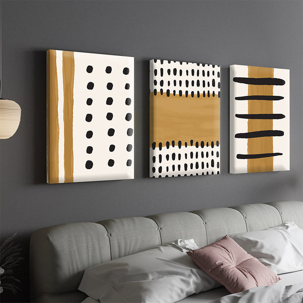 Wall Art & Paintings - Kranis Abstract Wall Painting - Set Of Three