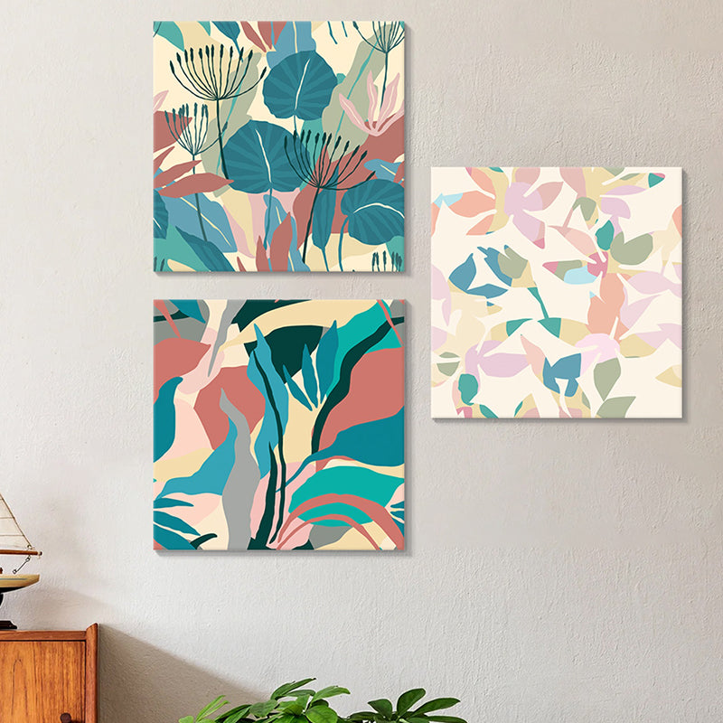 Wall Art & Paintings - Vesto Abstract Wall Painting - Set Of Three