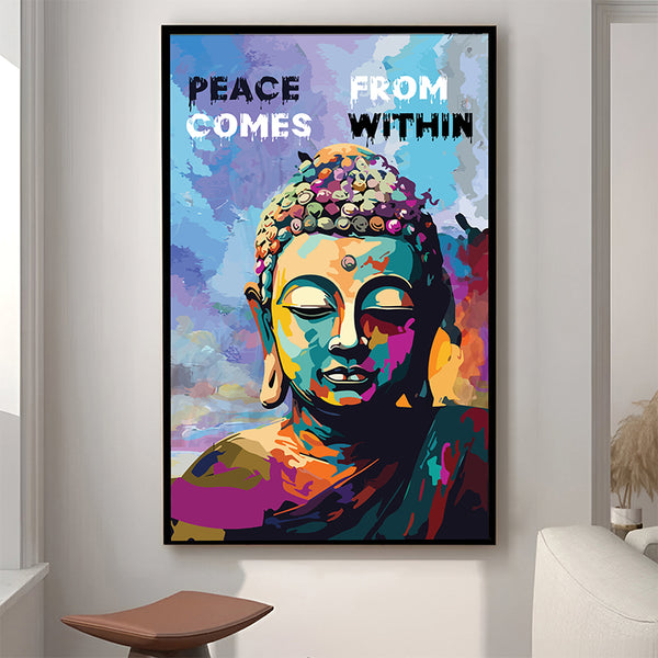 Wall Art & Paintings - Peace Come From Within Wall Art